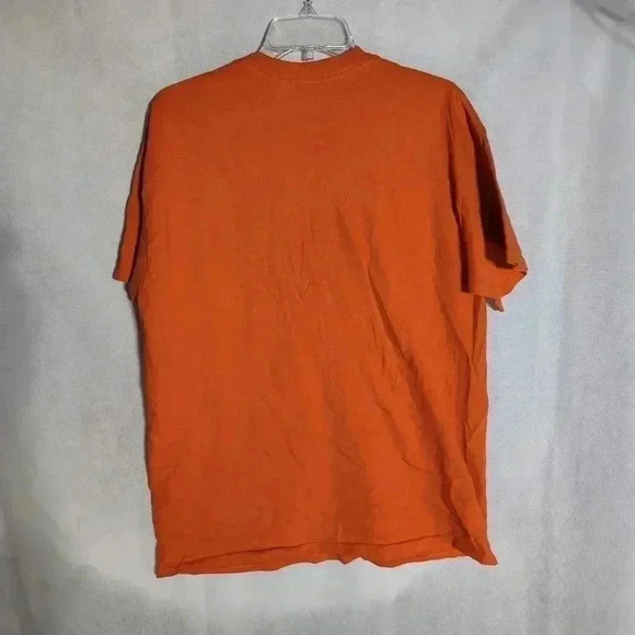 Puerto Rico Beach Bum Est 1898 Orange wave tshirt sz L - Picture 3 of 3